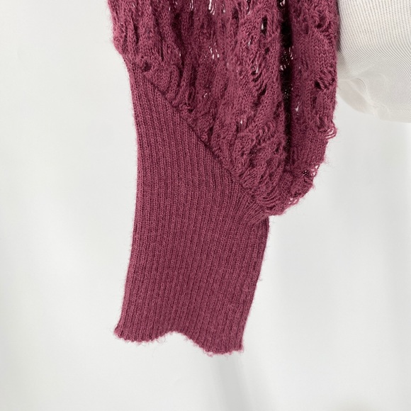 Catherine Malandrino Alpaca V Neck Knit Sweater - Picture 9 of 12